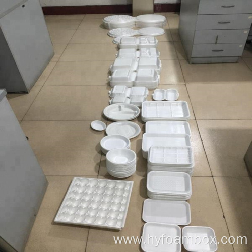 Disposable Foam Food Plate Tray Making Machine